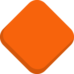 Large Orange Diamond on Skype Emoticons 1.2