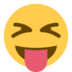 Squinting Face with Tongue